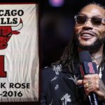 Derrick Rose's FULL Bulls Jersey Retirement Ceremony 🌹