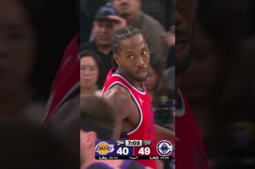 Kawhi Leonard is BACK 🦾