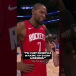 Wake up. Hoop. Repeat. 🔁 #rockets