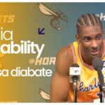 Hornets vs Wizards: Moussa Diabate Postgame Media Availability | 1/24/2026