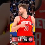 Alperen Şengün vs Detroit Pistons | Bireysel Performans Özeti 🏀 #NBA