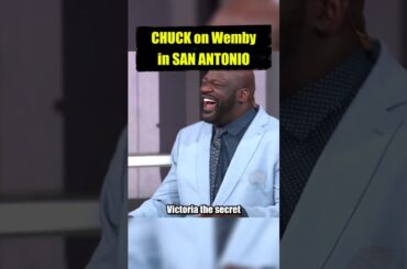 CHUCK on Wemby in SAN ANTONIO