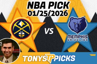 Denver Nuggets vs. Memphis Grizzlies Pick 1/25/26 NBA Pick Prediction