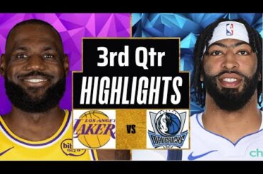 Los Angeles Lakers vs Dallas Mavericks Full Game Highlights 3rd Qtr | Jan 22 | 2026 NBA Highlights