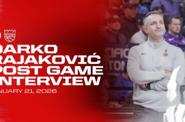 Darko Rajakovic | Post Game at Kings | January 21, 2026