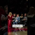 D Rose's son couldn't help it 🥹