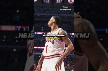 Is Derrick Rose Bigger Than Michael Jordan  in Chicago 👀
