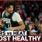 Trail Blazers Beat the Heat | Deni Avdija Leaves with Back Injury | Portland Almost Got Healthy