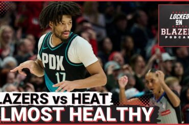 Trail Blazers Beat the Heat | Deni Avdija Leaves with Back Injury | Portland Almost Got Healthy