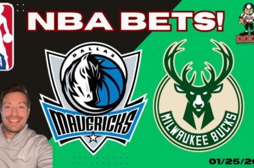 Dallas Mavericks vs Milwaukee Bucks NBA Picks and Predictions Today | Nolan Patrick's Best NBA Bets