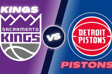 Sacramento Kings vs Detroit Pistons NBA Live Play By Play Scoreboard 1/25/26