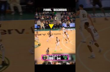 Kuzma Had the Chance to Be the Hero…🦸‍♂️ Ending Nuggets vs Bucks #nba #shorts