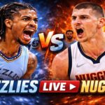 Memphis Grizzlies vs Denver Nuggets LIVE 🔴 | NBA Live Stream Today | Ja Morant vs Jokic