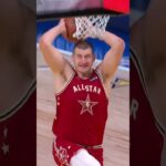 When the Joker made us all think he was going for the dunk... 😂 #nba  #jokic   #DenverNuggets