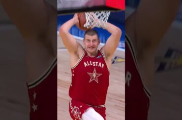 When the Joker made us all think he was going for the dunk... 😂 #nba  #jokic   #DenverNuggets