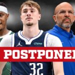 BREAKING: Dallas Mavericks Game At Bucks POSTPONED Due To Weather | DLLS Mavs Podcast
