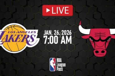 NBA LIVE! Los Angeles Lakers vs Chicago Bulls | Jan. 26, 2026 | Bulls vs Lakers NBA LIVE 2K26