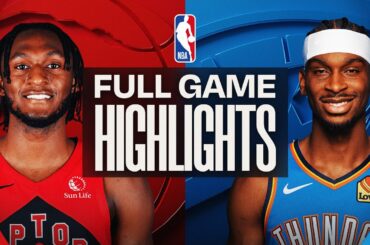RAPTORS at THUNDER | FULL GAME HIGHLIGHTS | January 25, 2026