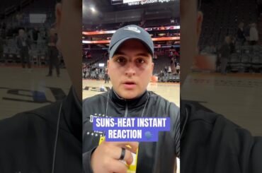 Instant Reaction To The Phoenix Suns LOSING To The Miami Heat ‼️#nba #phoenixsuns #devinbooker
