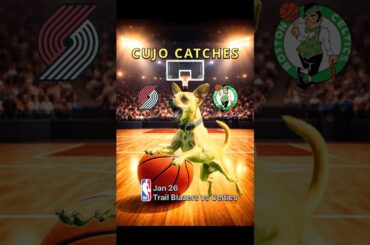 Cujo’s NBA Fetch | Trail Blazers at Celtics 🏀 01-26-2026 | #DogPicks #CujoCatches