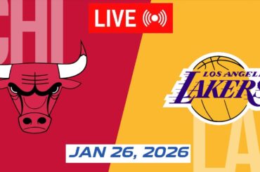 NBA LIVE! Los Angeles Lakers vs Chicago Bulls | January 26, 2026 NBA Regular Season LIVE