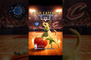 Cujo’s NBA Fetch | Magic at Cavaliers 🏀 01-26-2026 | #DogPicks #CujoCatches