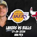 Los Angeles Lakers vs Chicago Bulls 1/26/26 NBA Free Picks & Prediction | NBA Betting Tips