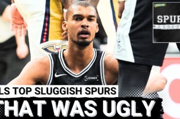 SPURS POSTCAST: Wembanyama & SLUGGISH Spurs stumble through loss to Zion Williamson, Pelicans