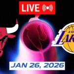 NBA LIVE! Los Angeles Lakers vs Chicago Bulls | January 26, 2026 NBA Regular Season LIVE