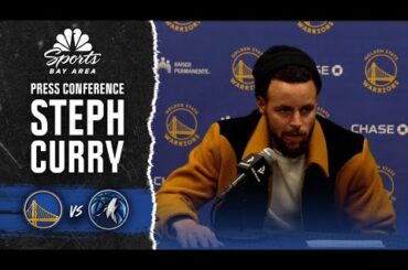 Steph Curry reflects on ‘heavy hearts' after Warriors' win vs. Timberwolves | NBCS Bay Area