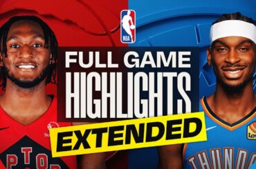 EXTENDED: RAPTORS at THUNDER | FULL GAME HIGHLIGHTS | January 25, 2026