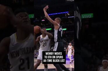 Climbing on 🆙🚫  #spurs #nba #wemby