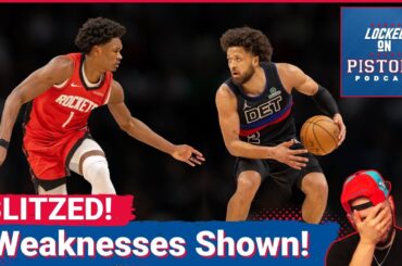 Detroit Pistons' Offense COLLAPSES as Houston Rockets Blitz Cade Cunningham! |