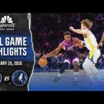 Warriors vs. Timberwolves highlights: Top plays in Golden State's 111-85 win | NBC Sports Bay Area