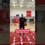 Try this shooting drill with Zacch 👏 #nba #atlantahawks #basketballtraining