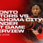 Toronto Raptors Full Media Availability | Post Game at Thunder | January 25, 2026