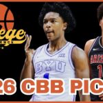 College Basketball Picks For January 26th | The College Experience: Basketball