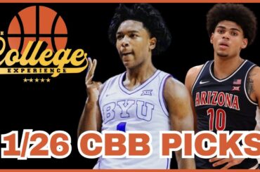 College Basketball Picks For January 26th | The College Experience: Basketball