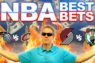 BEST Monday NBA Bets! Magic vs Cavaliers | Trail Blazers vs Celtics