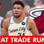 🚨BIG-TIME Miami Heat Trade Rumors On Giannis Antetokounmpo & Ja Morant