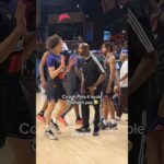 Les coachs investis comme ça 😍 #basketball #france #shorts