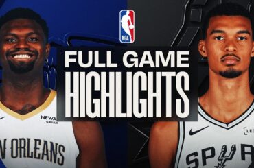 PELICANS at SPURS | FULL GAME HIGHLIGHTS | January 25, 2026