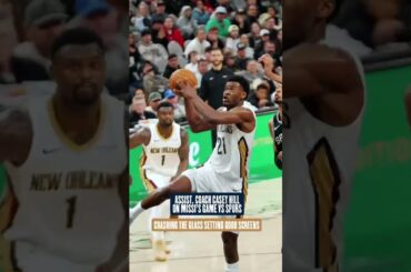 On Yves Missi's Game vs. Spurs #pelicans #nba