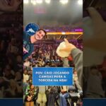 Pega essa experiência INSANA do Caio Teixeira na NBA! #shorts #nba
