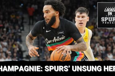 San Antonio Spurs' Julian Champagnie is the team's unsung hero