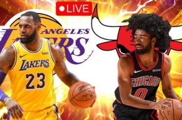 🏀 NBA 🏀 Los Angeles Lakers vs Chicago Bulls LIVE Play by Play & Reaction