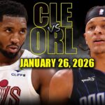 Cleveland Cavaliers vs Orlando Magic Full Game Highlights – January 26, 2026 | NBA Season