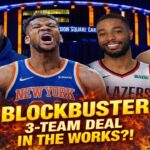 GIANNIS TO THE KNICKS?! Wild 3-Team Trade Scenario Just Leaked 👀