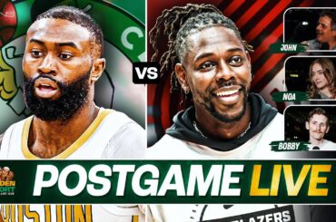 LIVE Garden Report: Celtics vs Trail Blazers Postgame Show on CLNS Media