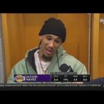 Jaxson Hayes POSTGAME INTERVIEWS | Los Angeles Lakers beat to Chicago Bulls 129-118
